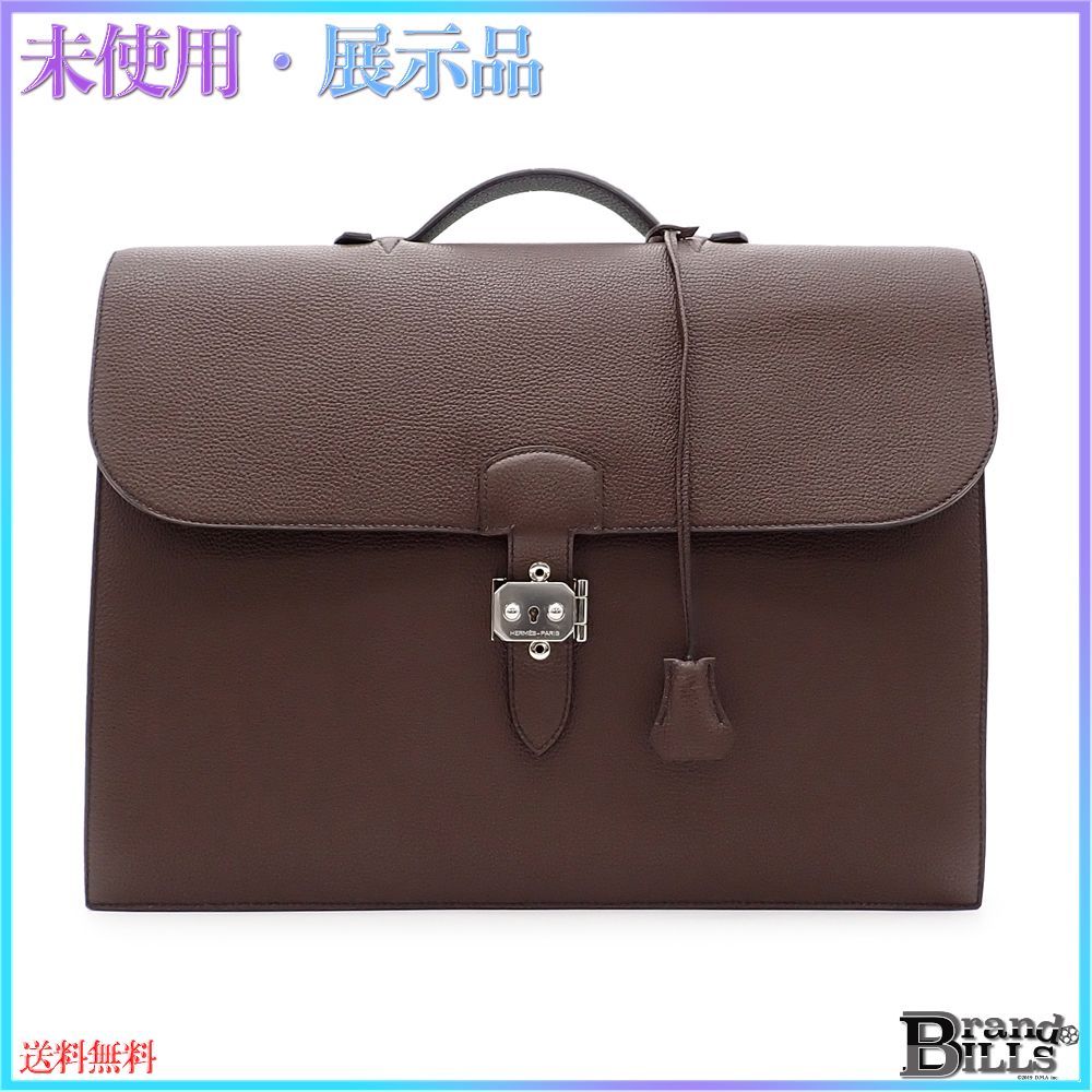 CELLERINI チェレリーニ レザーブリーフケース ブラウン ゴールド CELLERINI チェレリーニ レザーブリーフケース ブラウン ゴールド