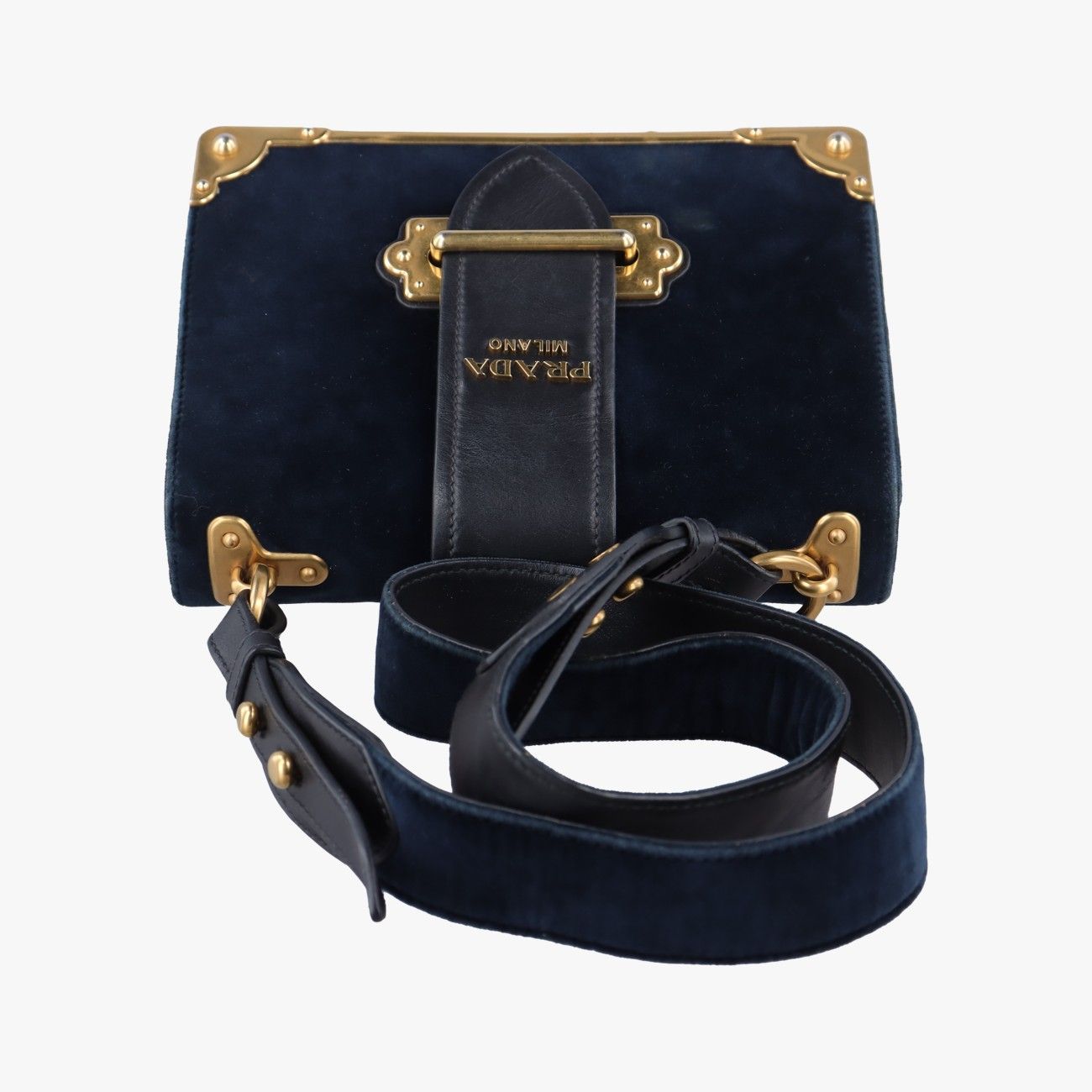 プラダPradaカイエブラックレザー1BD04525