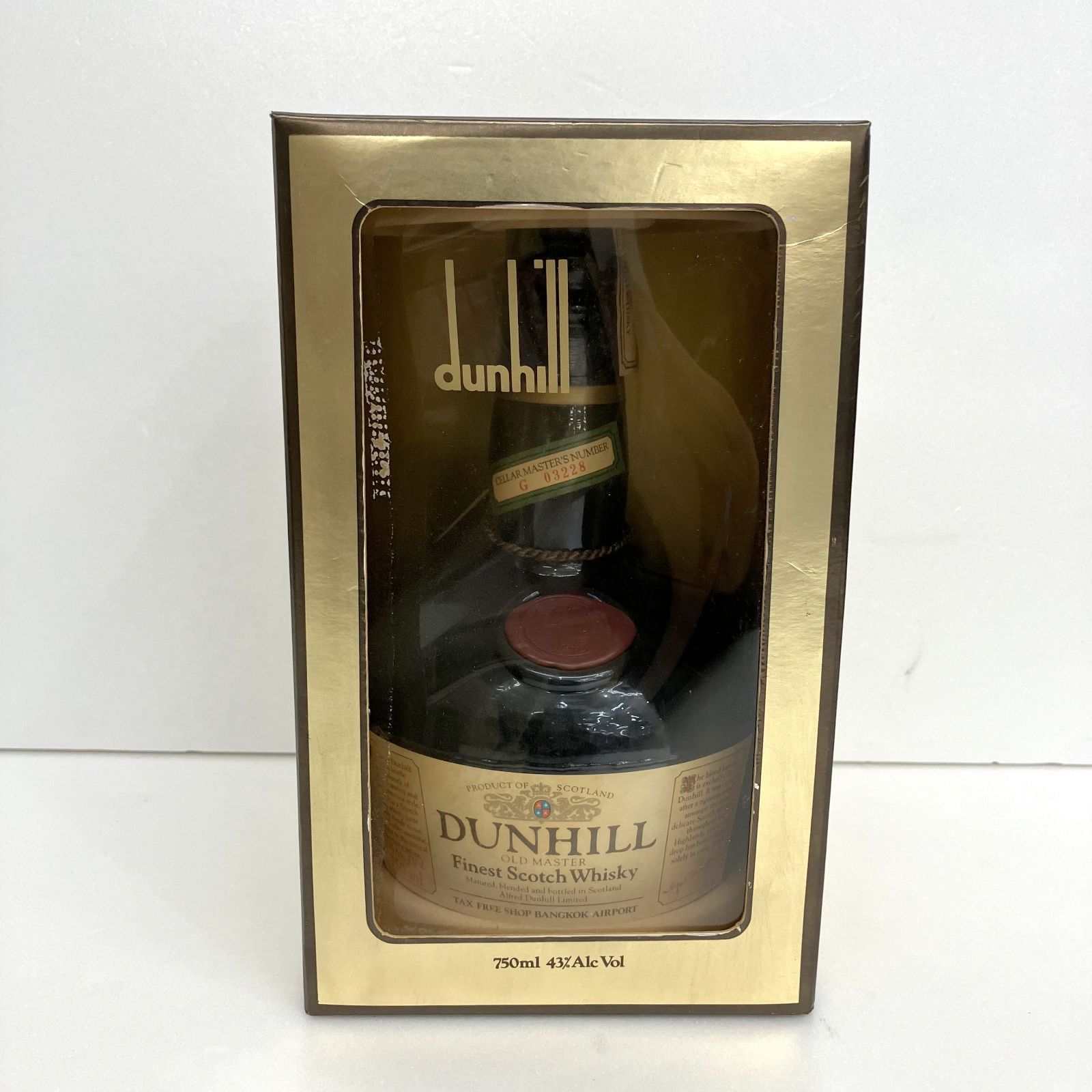 古酒【未開栓】DUNHILL ダンヒル オールドマスター ウイスキー 750ml 未開栓] DUNHILL ダンヒル オールドマスター ウイスキー 750ml