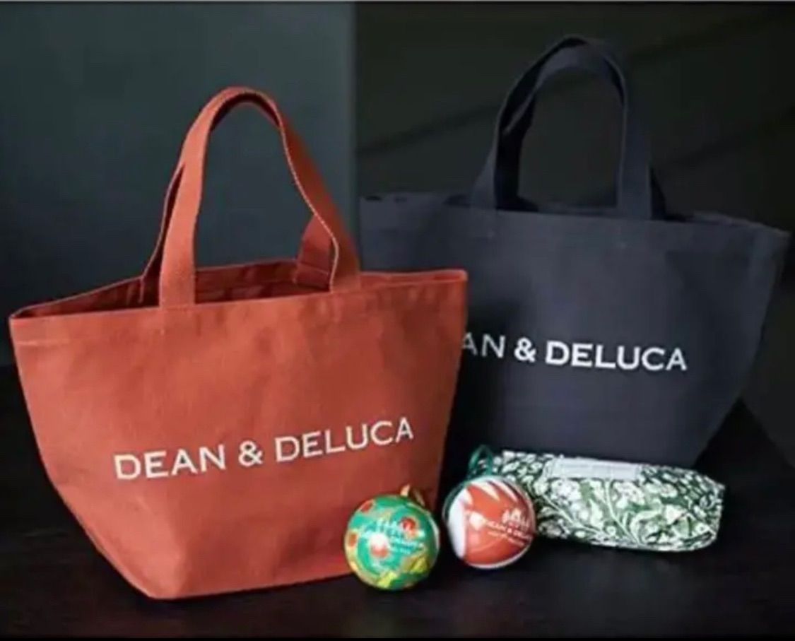 DEAN&DELUCA チャリティートートバッグ テラコッタオレンジ S