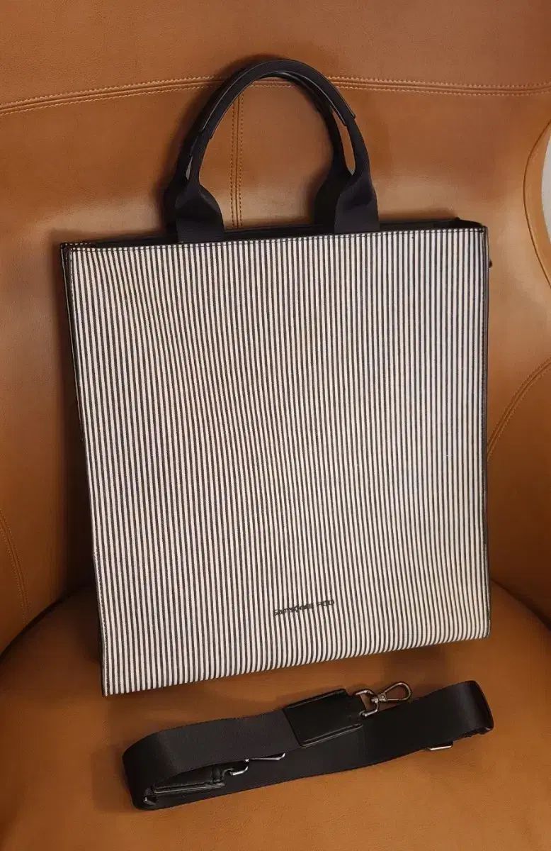 Samsonite サムソナイト ストライプ トートバッグ 兼 クロスバッグ