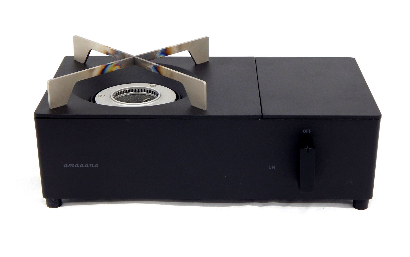 アマダナ フルアルミダイキャストボディ小型カセットコンロ amadana CASSETTE CONRO CC-146