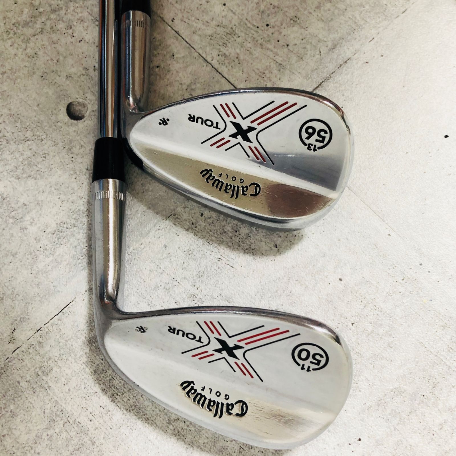 Callaway キャロウェイ X-TOUR 50° 56° ウェッジ 2本セット メンズ ゴルフ クラブ ウェッジ 単品 初心者 入門 Callaway キャロウェイ X-TOUR 50° 56° ウェッジ 2本セット