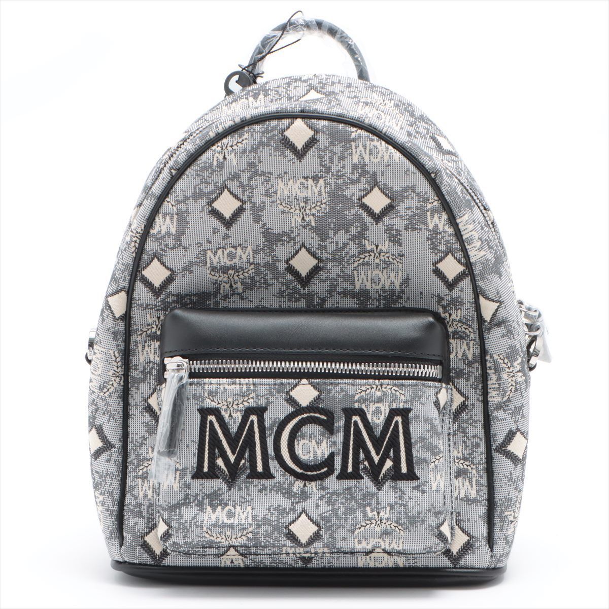 未使用品☆MCM ヴィンテージ ジャカード モノグラム バックパック