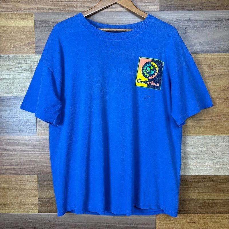 90s GOTCHA ガッチャ T-sh Tシャツ サイズ メンズ XL位 シングル