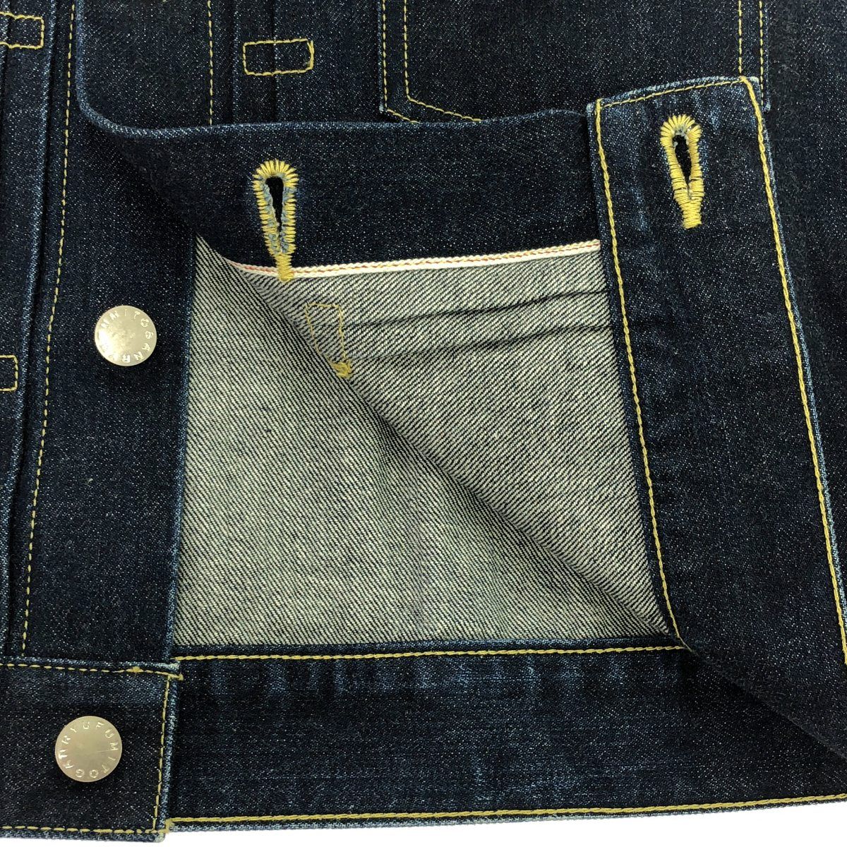FUMITO GANRYU フミト ガンリュウ 20AW Pleated denim Blouson デニム 