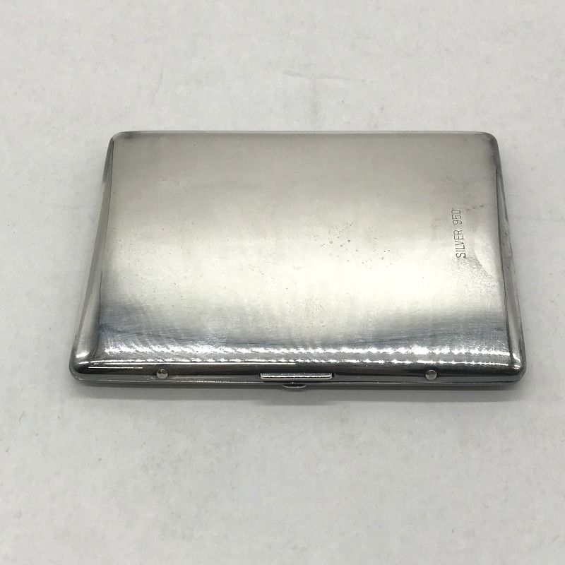 Pearl シガレットケース タバコケース TOBACCO CASE シルバー950 喫煙具 煙草 たばこ シンプル メンズ シルバー パール  服飾小物 B10820◇ - メルカリ