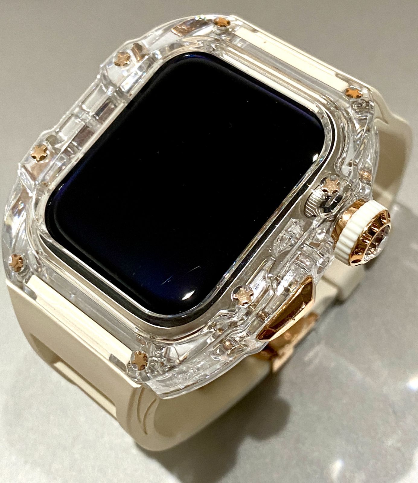 アップルウォッチバンド ラバーベルト