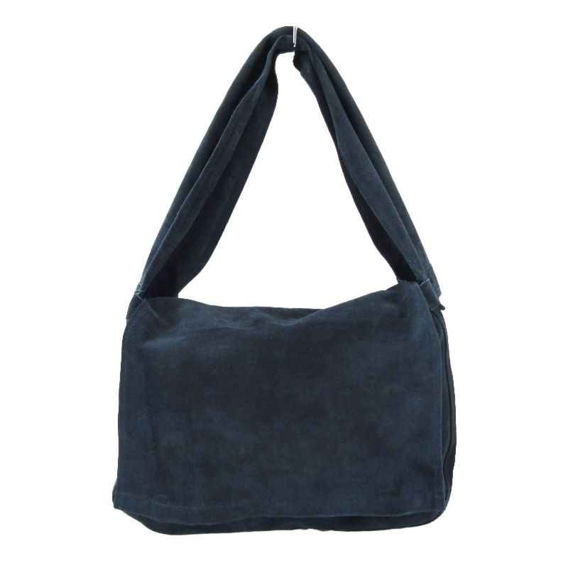 70s Suede leather shoulder bagスエード ショルダー archive〕70s Suede leather shoulder bag