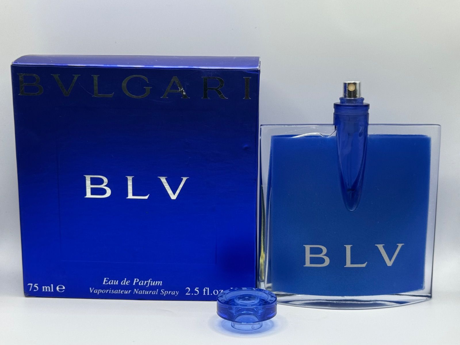 新品未開封品 ブルガリ ブルーオードパルファム 75ml 　シュリンク付き ブルガリ ブルー オードパルファム 75ml - メルカリ