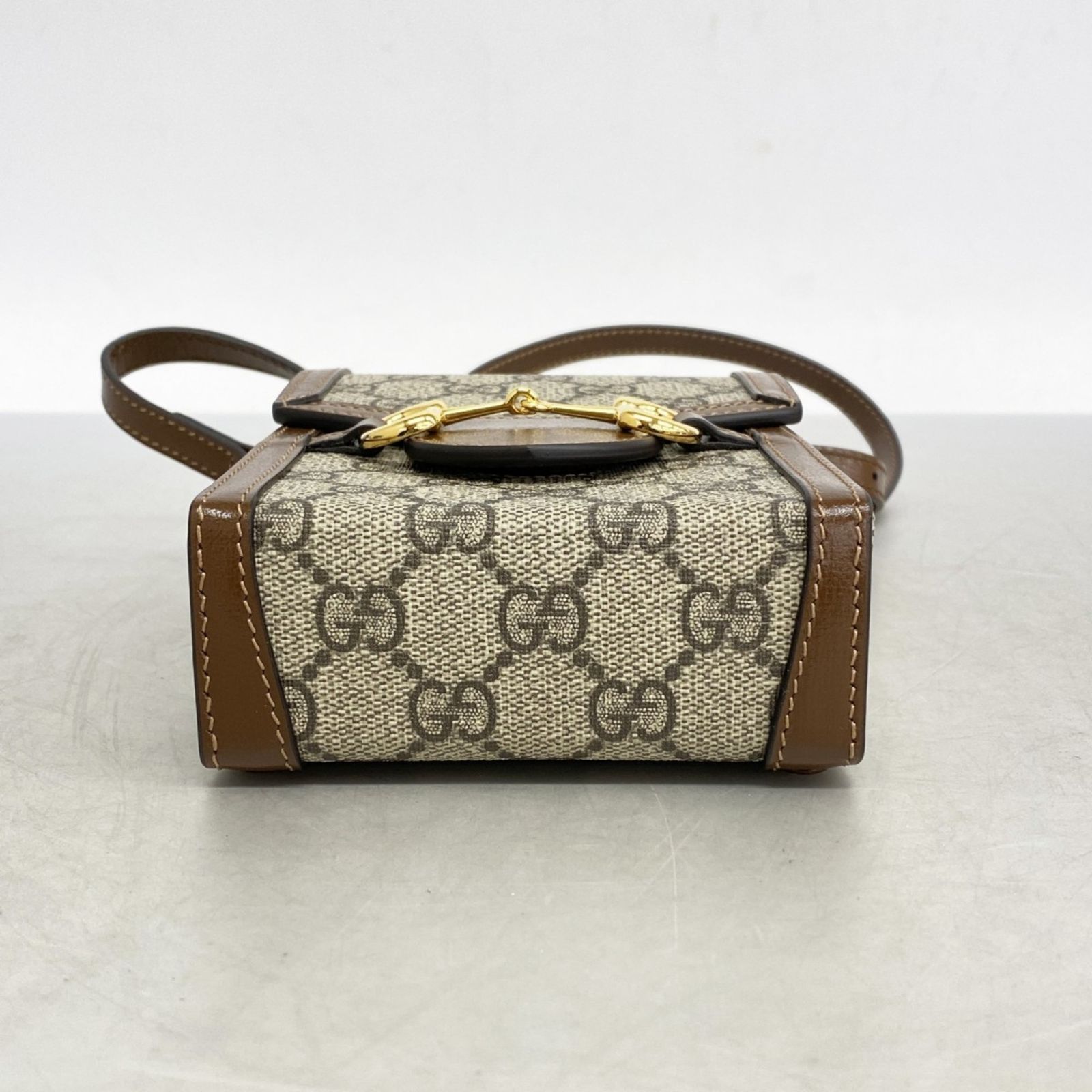 グッチ Gucci グッチ ショルダーバッグ GGスプリーム ホースビット 625615 ブラウン レディース P1448930 DECORATOM_COM_BR