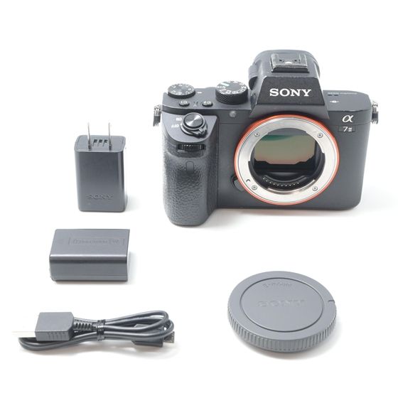 SONY α7 II ボディ ILCE-7M2 （シャッター回数15,100回） 中古】SONY