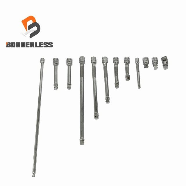 品12本セット Snap-on スナップオン エクステンションバー11本 TMX140 他コメント ユニバーサルジョイント1本 FU80A113763