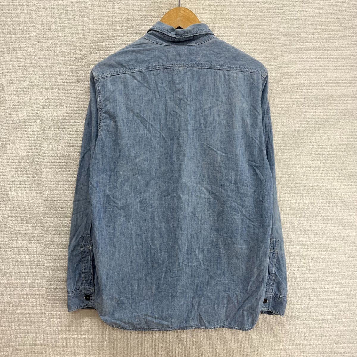 FREEWHEELERS フリーホイーラーズ 長袖 シャンブレーシャツ 15