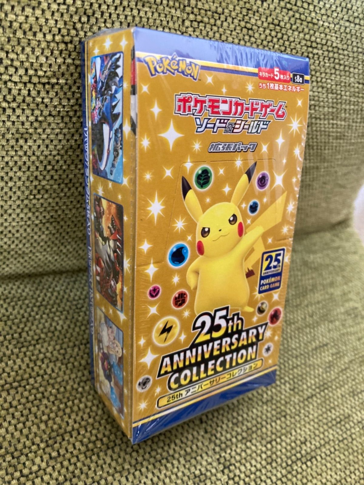 プロモ付き ポケモンカード 25th Anniversary 1BOX - メルカリ