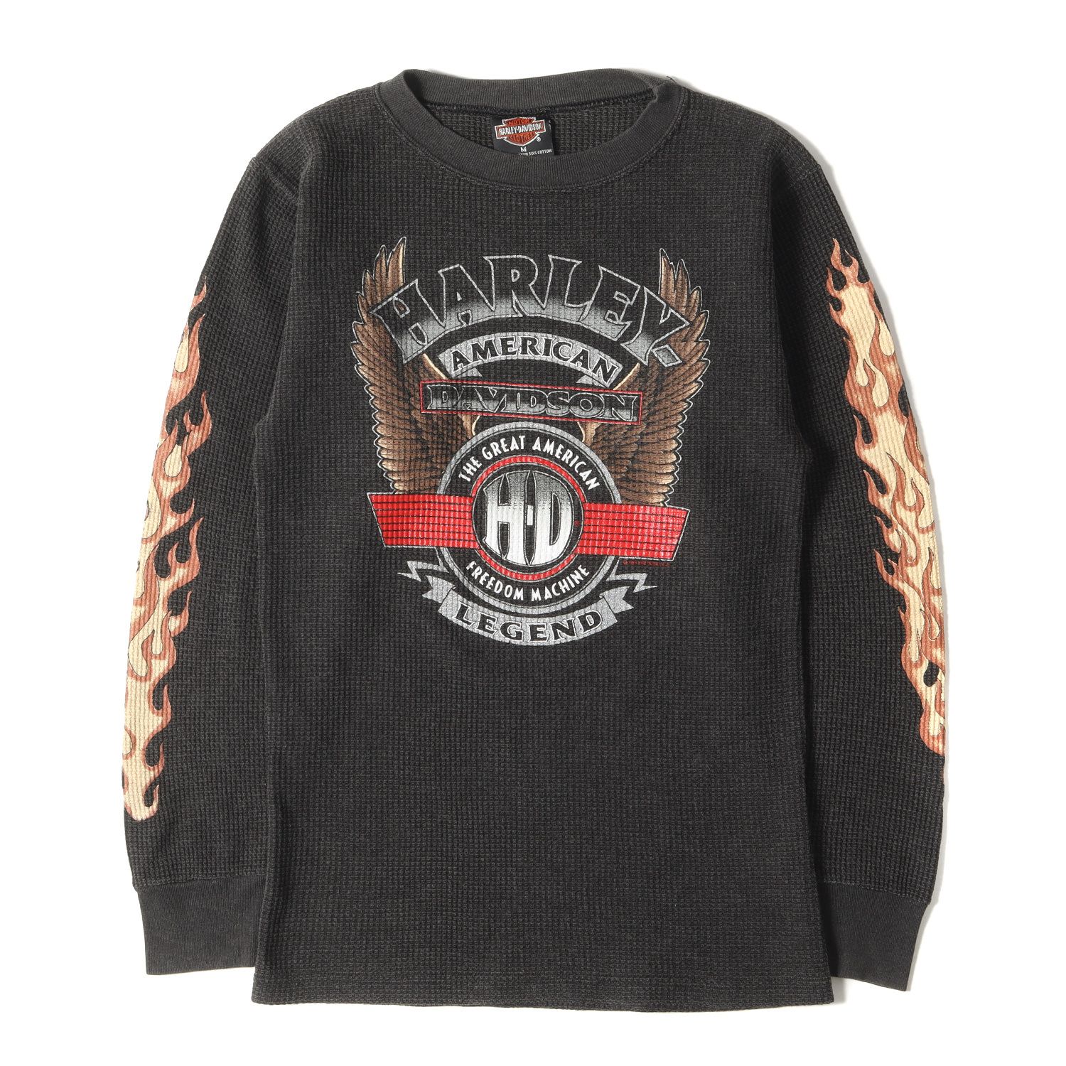 HARLEY-DAVIDSON ハーレーダビッドソン Tシャツ サイズ:M 90s HOLOUBEK 