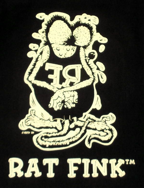ラット フィンク トートバッグ 黒 RAT FINK 正規品