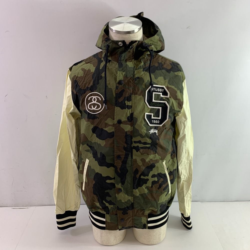 stussy ストア ナイロンジャケット 中古