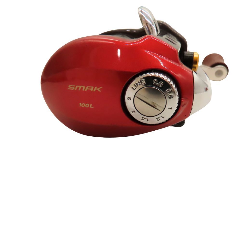 中古】 ダイワ スマック100L レッドチェーン リール 2404482