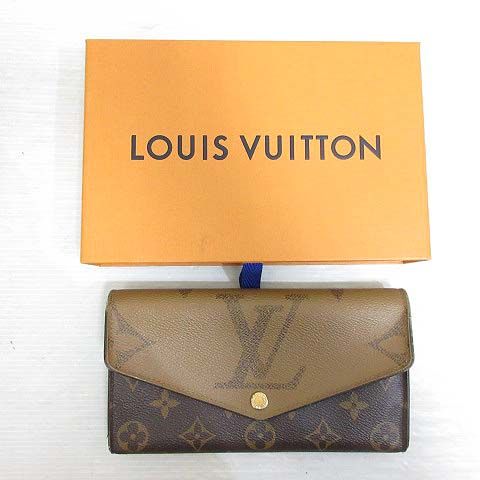 ルイヴィトン モノグラム ロングウォレット 長財布 ヴィンテージ 863AM ルイヴィトン LOUIS VUITTON モノグラム ジャイアント リバース
