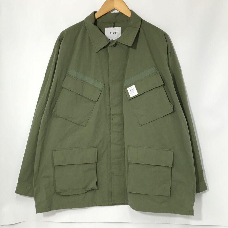 WTAPS 23SS JUNGLE 02 シャツジャケット 美品 231WVDT-SHM04 