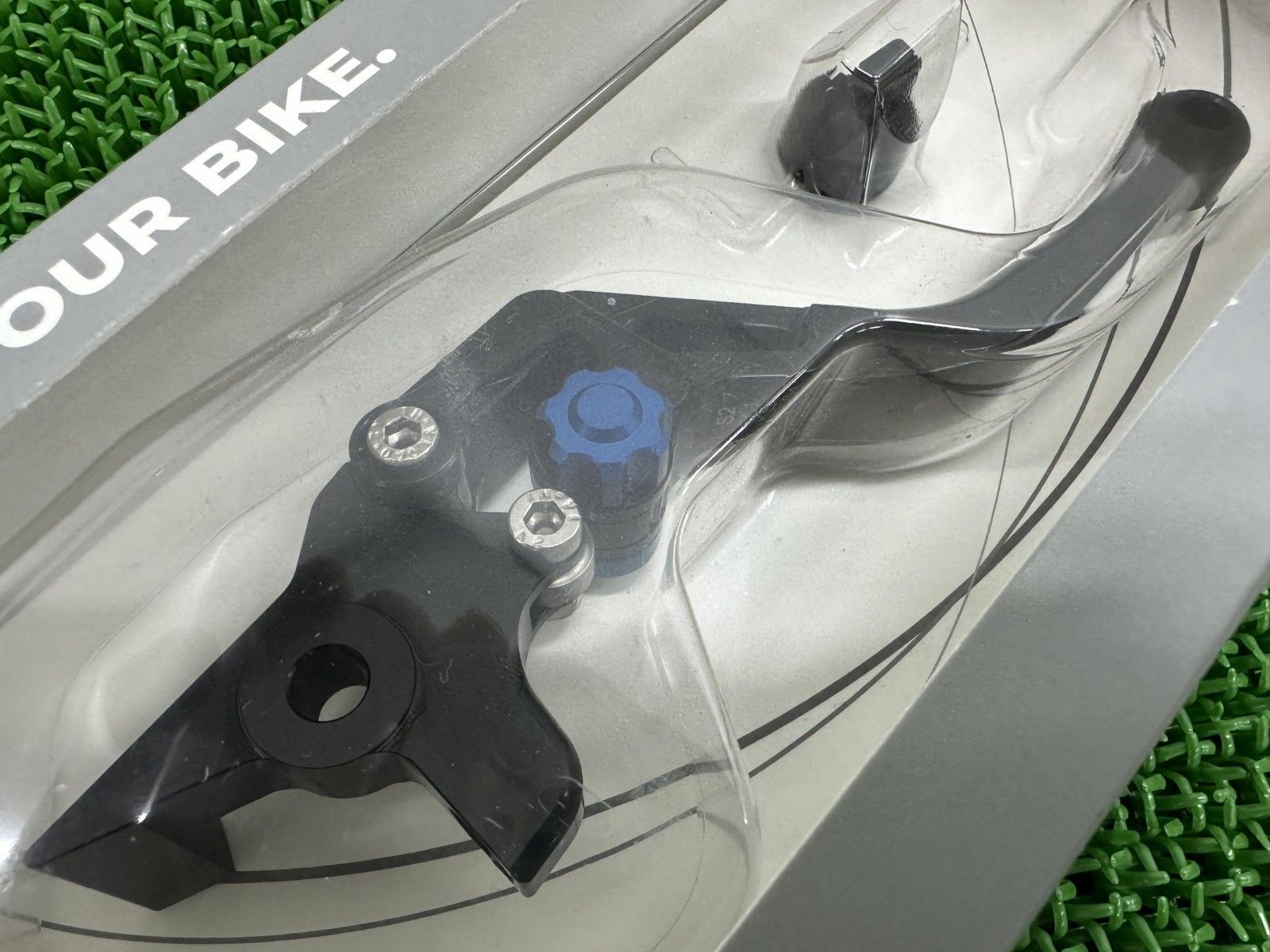 LSL製MT-09 ブレーキレバー 黒/青 社外 新品 RN69J BOWショートレバー ジェラルミン 未使用品 アジャスタブル YZF-R7 4 LSL製MT-09 ブレーキレバー 黒/青 社外 新品 RN69J BOWショートレバー