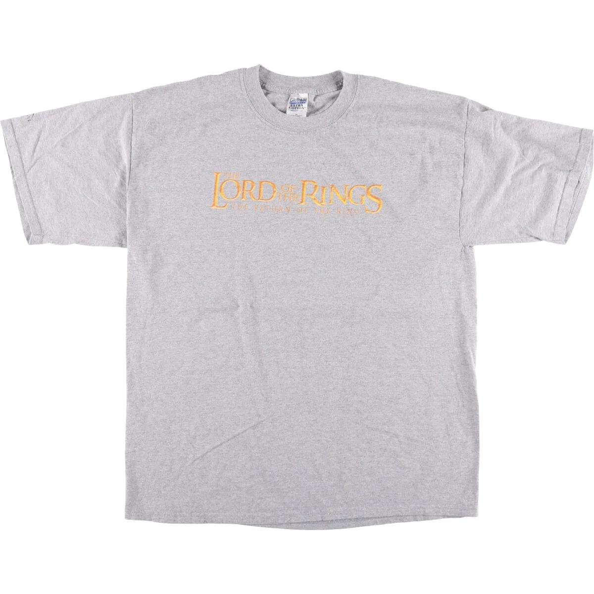 2001 ロードオブザリング tシャツ グレー ヴィンテージ リングプリントXL 2001 ロードオブザリング tシャツ グレー ヴィンテージ リングプリントXL