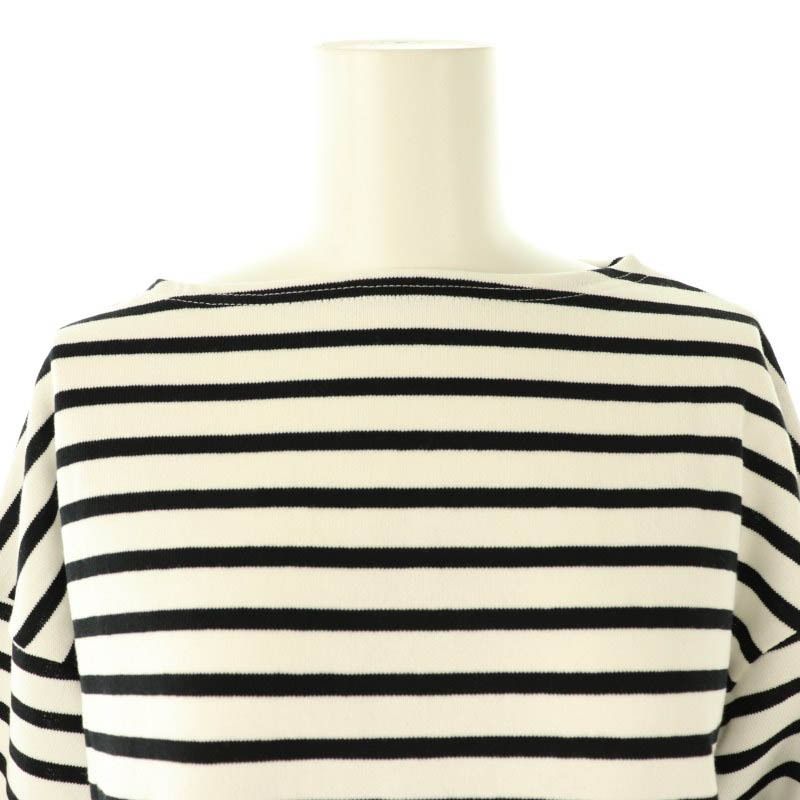 セントジェームス SAINT JAMES OUESSANT LOOSE ウェッソン ルーズ カットソー バスクシャツ 長袖 1 ホワイト ブラック レディース SAINT JAMES（セントジェームス）OUESSANT LOOSE（ウエッソン