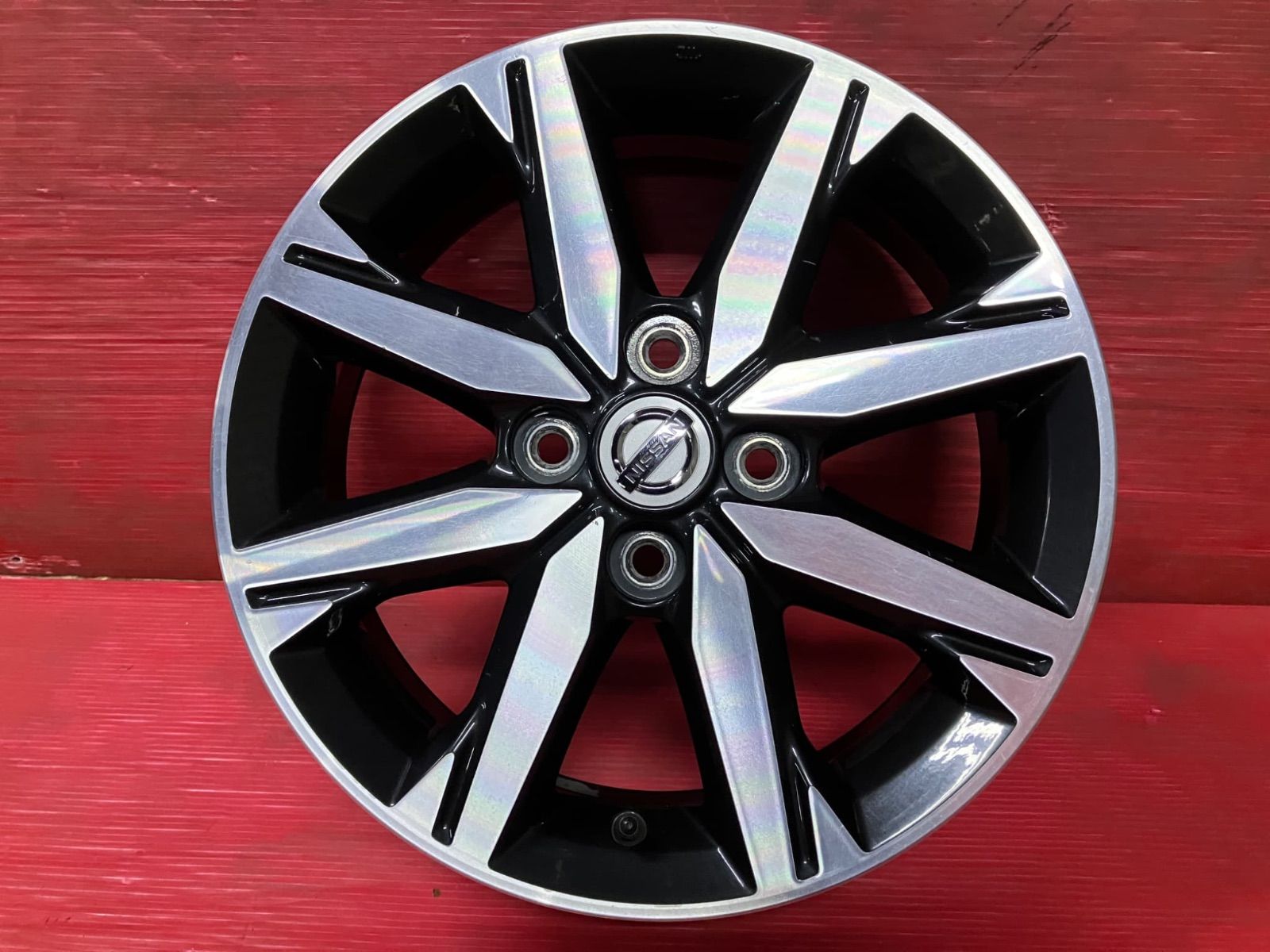 中古ホイール[15x4.5+46 100/4H 日産 デイズルークス純正] 4本SET 中古