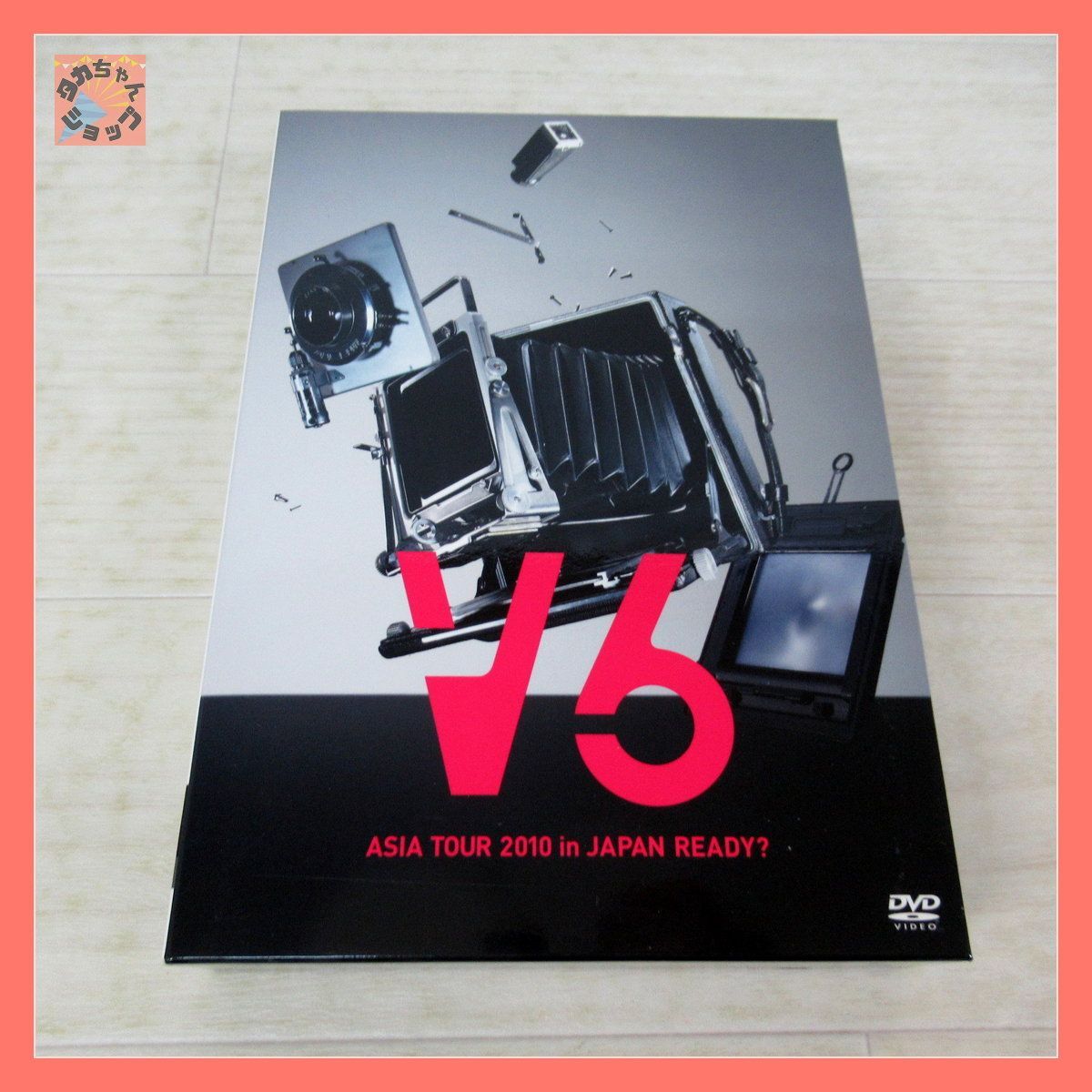 V6 DVD 2010 in JAPAN READY? 初回版A READY?盤 - DVD/ブルーレイ