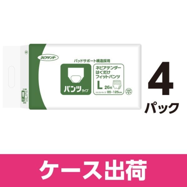 ネピアテンダーはくだけフィットパンツL4P