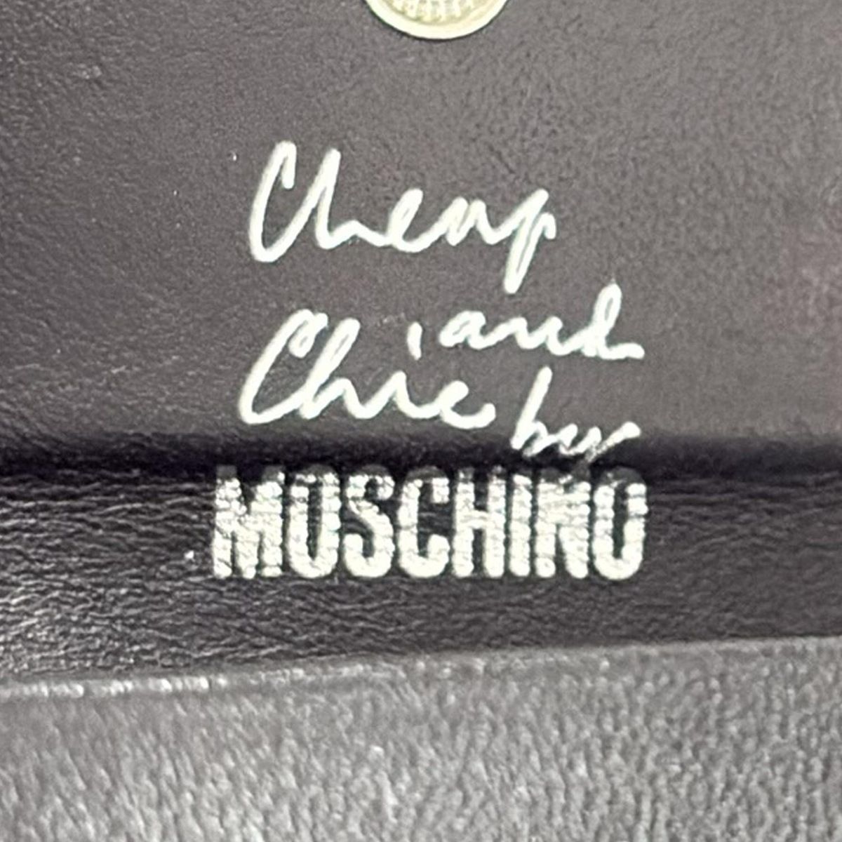 MOSCHINO CHEAP&CHIC モスキーノチープ&シック★ベスト MOSCHINO CHEAP&CHIC(モスキーノ チープ&シック) コインケース