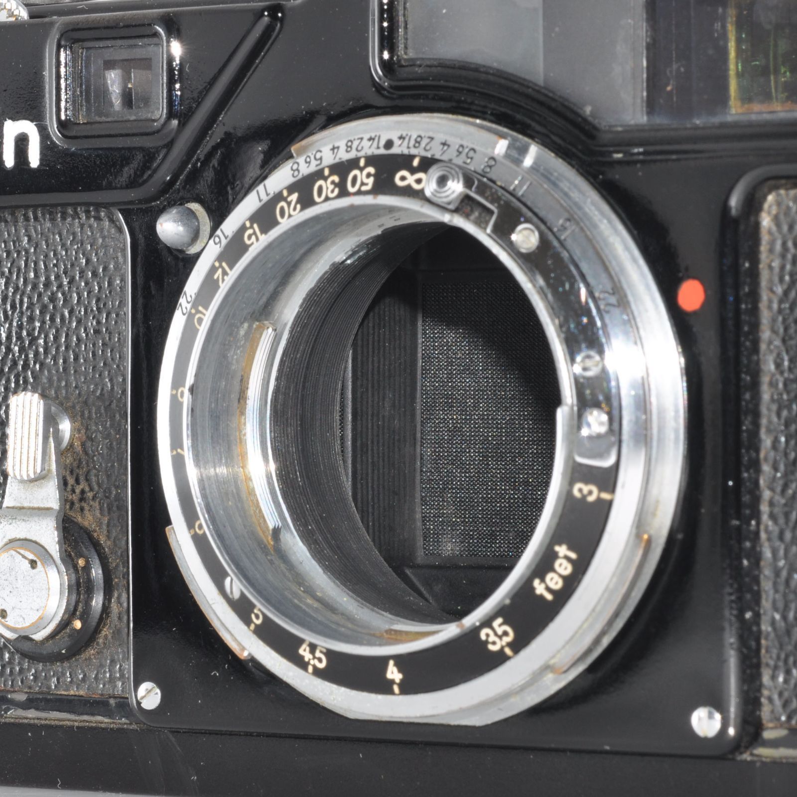 レンジファインダーフィルムカメラ