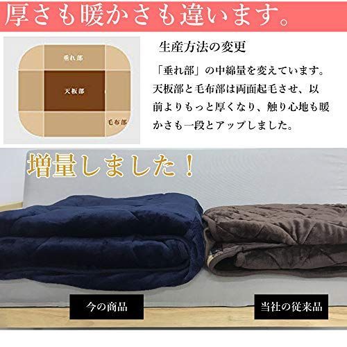 約180x180cm【75~80×75~80cm天板対応】_ネイビー JEMAジェマ 省