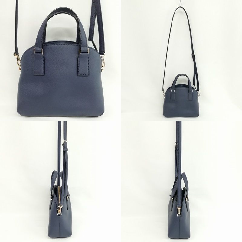 kate spade ネイビー ハンドバッグ 値下げ】 kate spade ネイビー ハンドバッグ タッセル付き