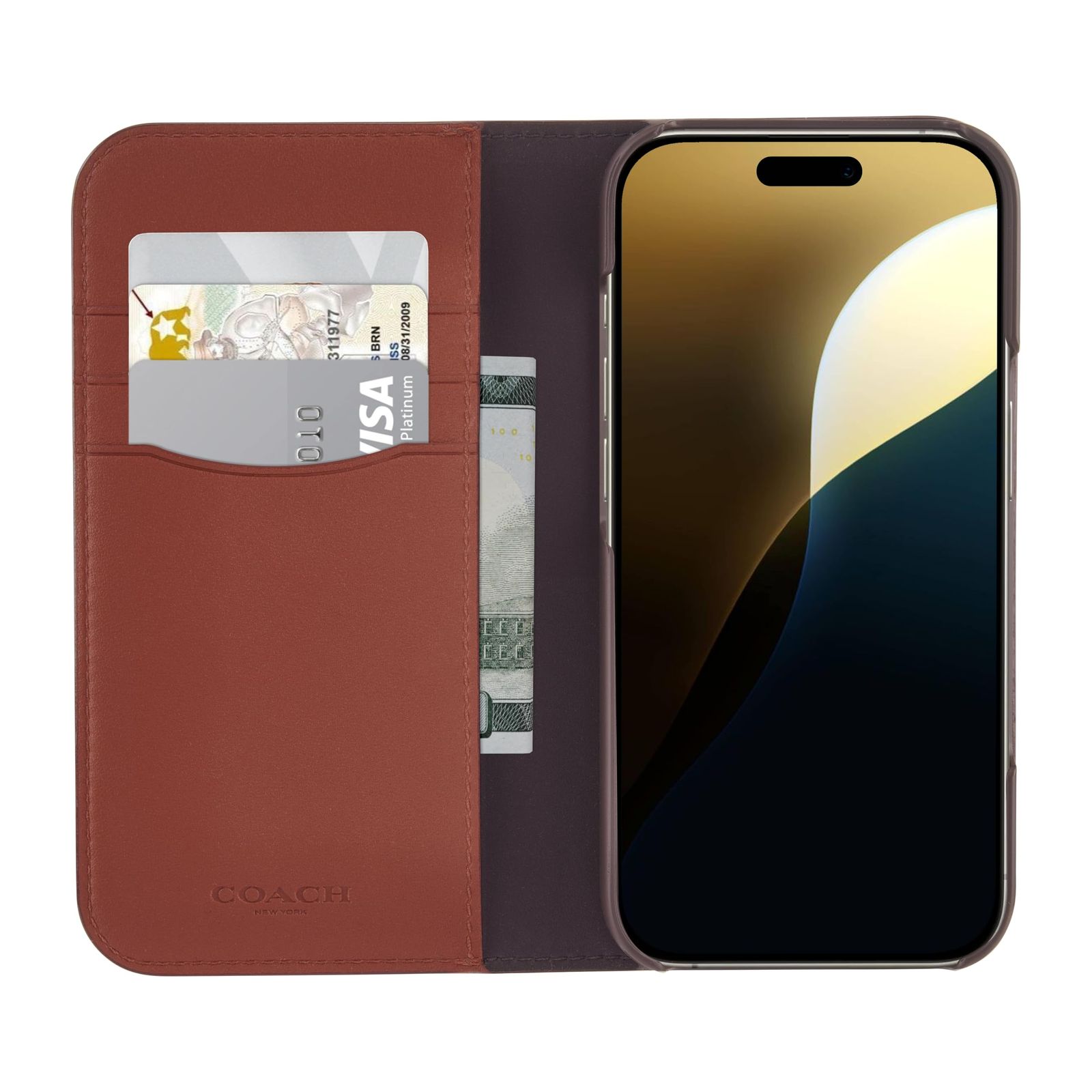 iPhone 16 Pro ケース 手帳型 フォリオ Folio Case 正規品 コーチ 