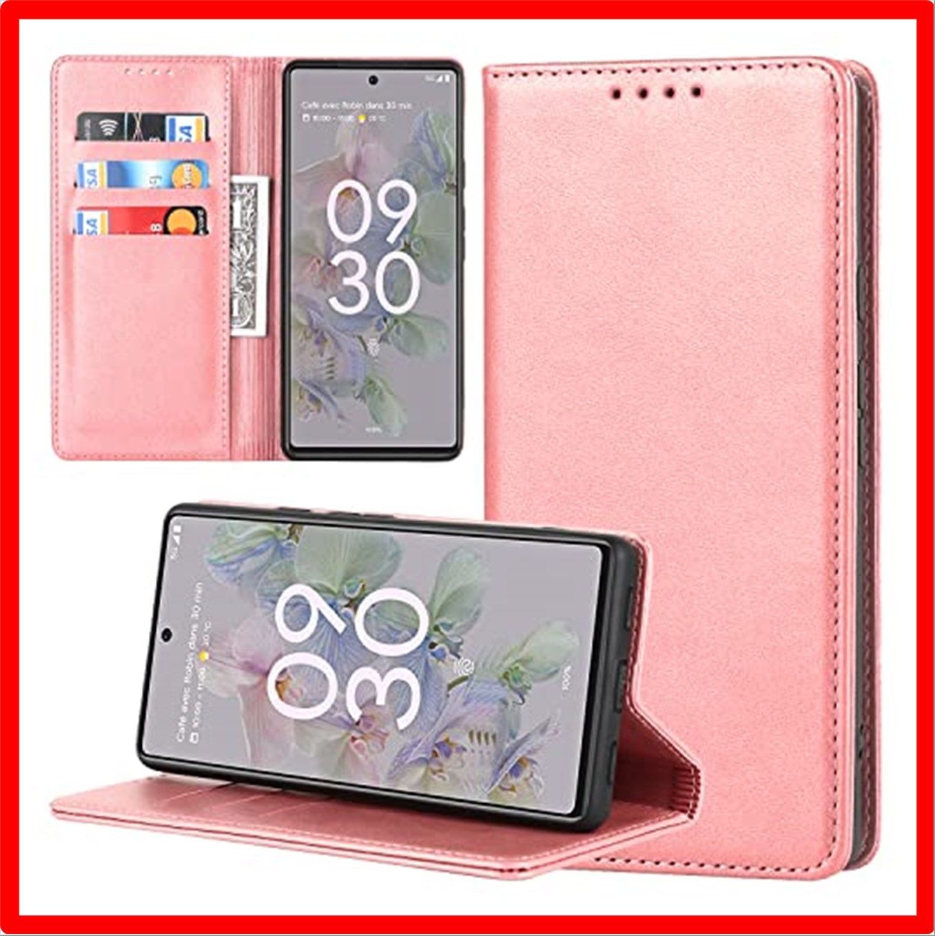 【セール中】ファッションローズゴールド_Galaxy S20 【Hamany】 galaxy s20 ケース 手帳型 スマホケース galaxy s20 耐衝撃