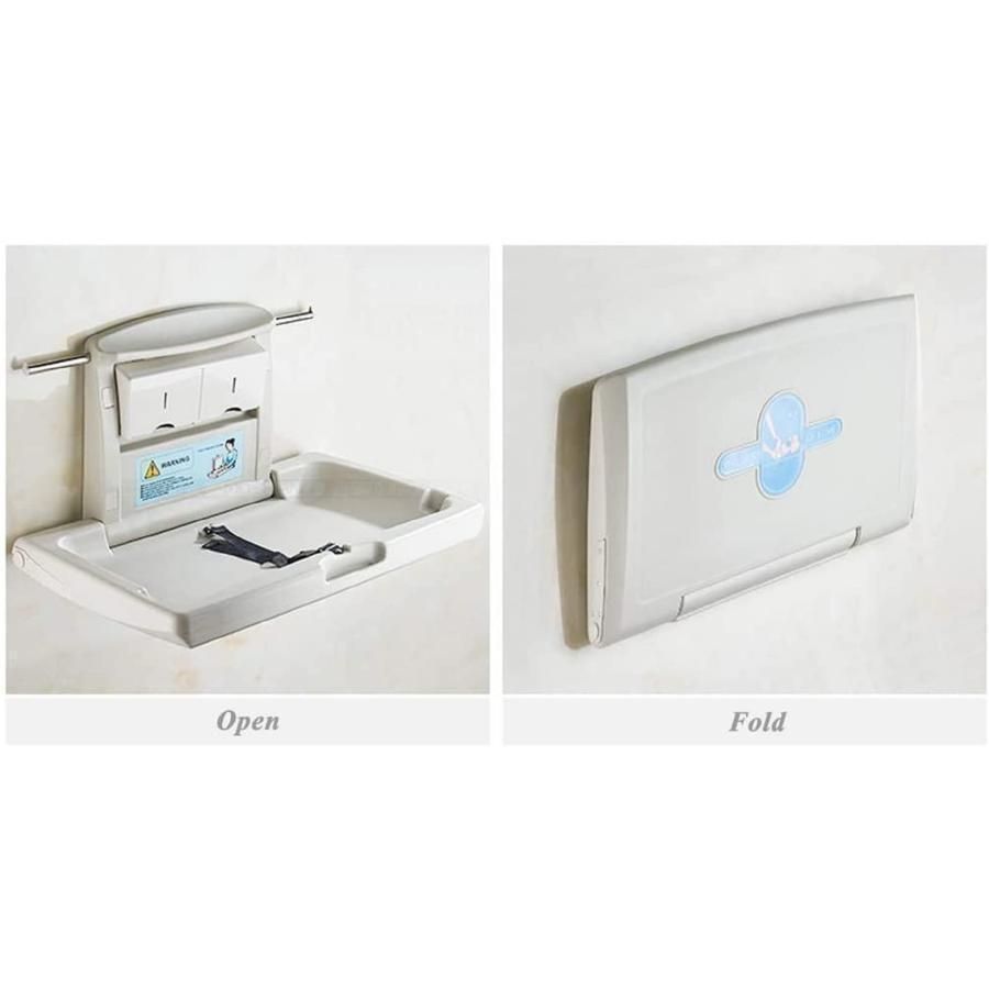 壁掛け式水平ベビーおむつ交換台クローバー壁掛け式折りたたみ式多機能おむつテーブル