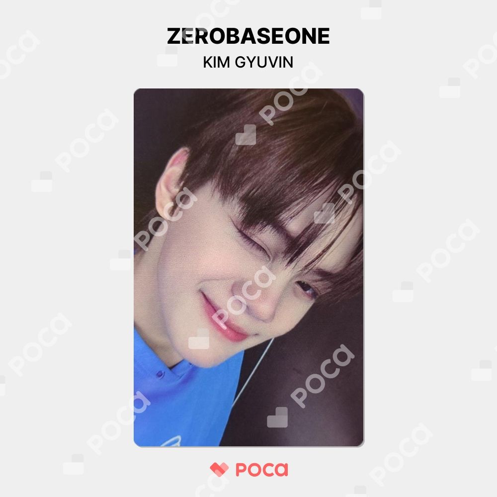ZEROBASEONE キムギュビン トレカ MELTING POINT PHOTOBOOK ver