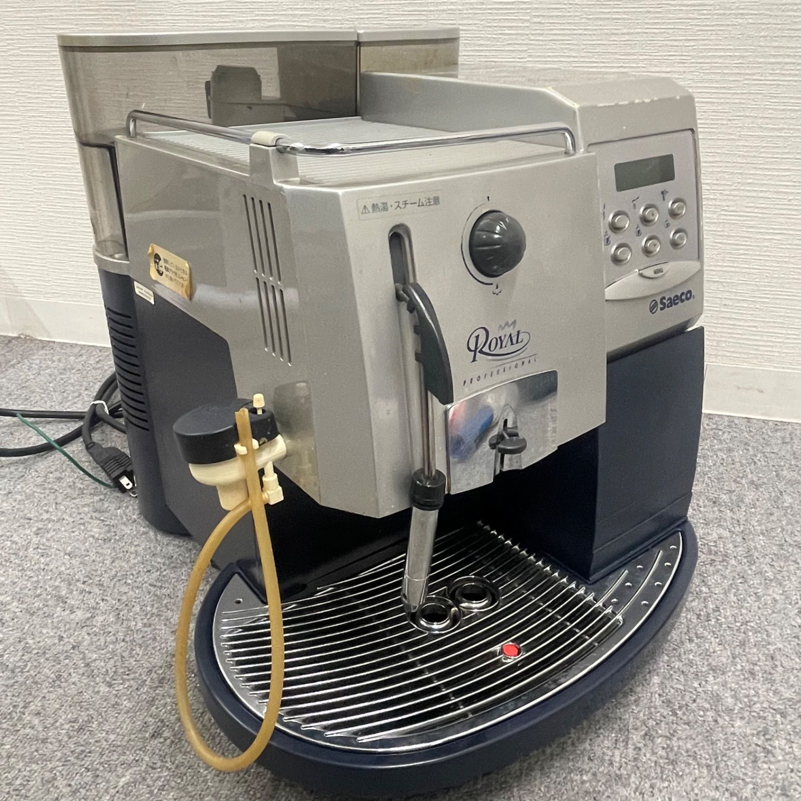 NPA ジャンク Saeco Royal サエコ ロイヤルエスプレッソマシン 電気コーヒー湯沸かし器 SUP016E