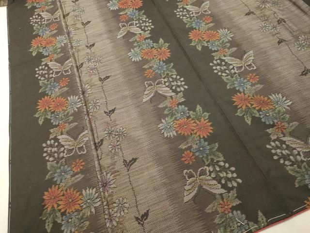 ☆平和島様☆専用出品商品です！ 平和屋着物○本場大島紬 花蝶間道 正絹 逸品 未使用 DAAU0547tw - メルカリ