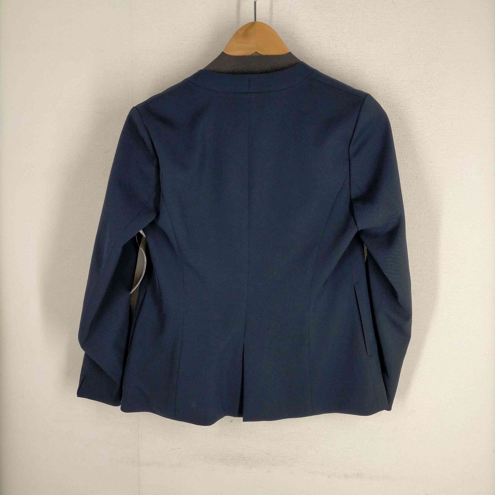未使用/INDIVI/34(XS)セットアップ(ジャケット&パンツ) インディヴィ INDIVI スーツセットアップ ノーカラージャケット