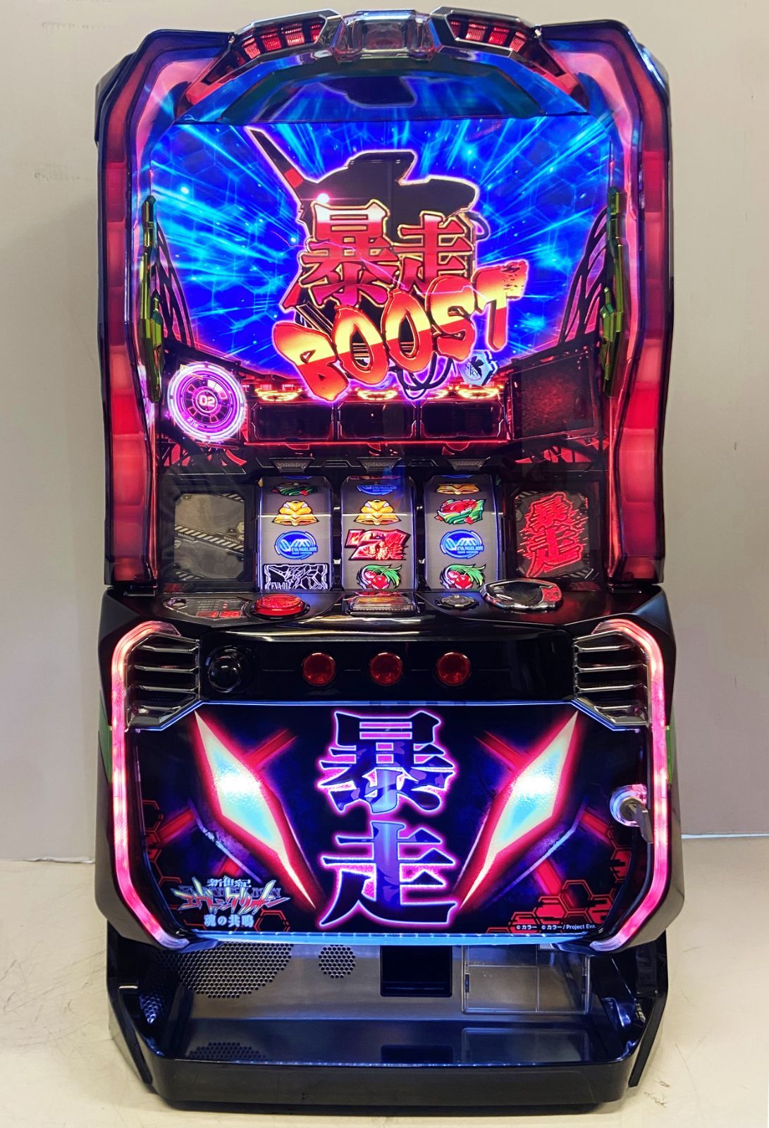送料込】 パチスロ スロット実機 ビスティ 新世紀エヴァンゲリオン