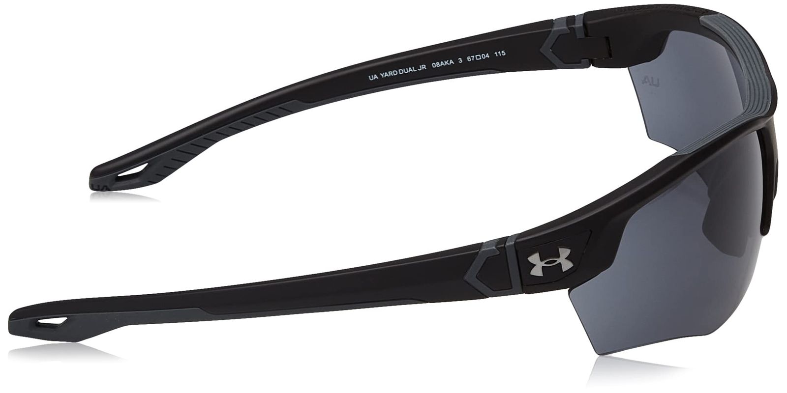 今なら全品配達料金無料！ アンダーアーマー ジュニア スポーツサングラス YARD DUAL JR BLACK GREY 67 ブラックグレー 67 【夏季の新品】