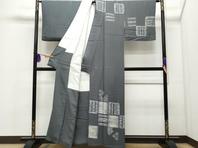 平和屋着物●訪問着　作家物　絞り　吉祥花文　正絹　逸品　CAAQ9120vf 平和屋着物○訪問着 作家物 絞り 吉祥花文 正絹 逸品 CAAQ9120vf