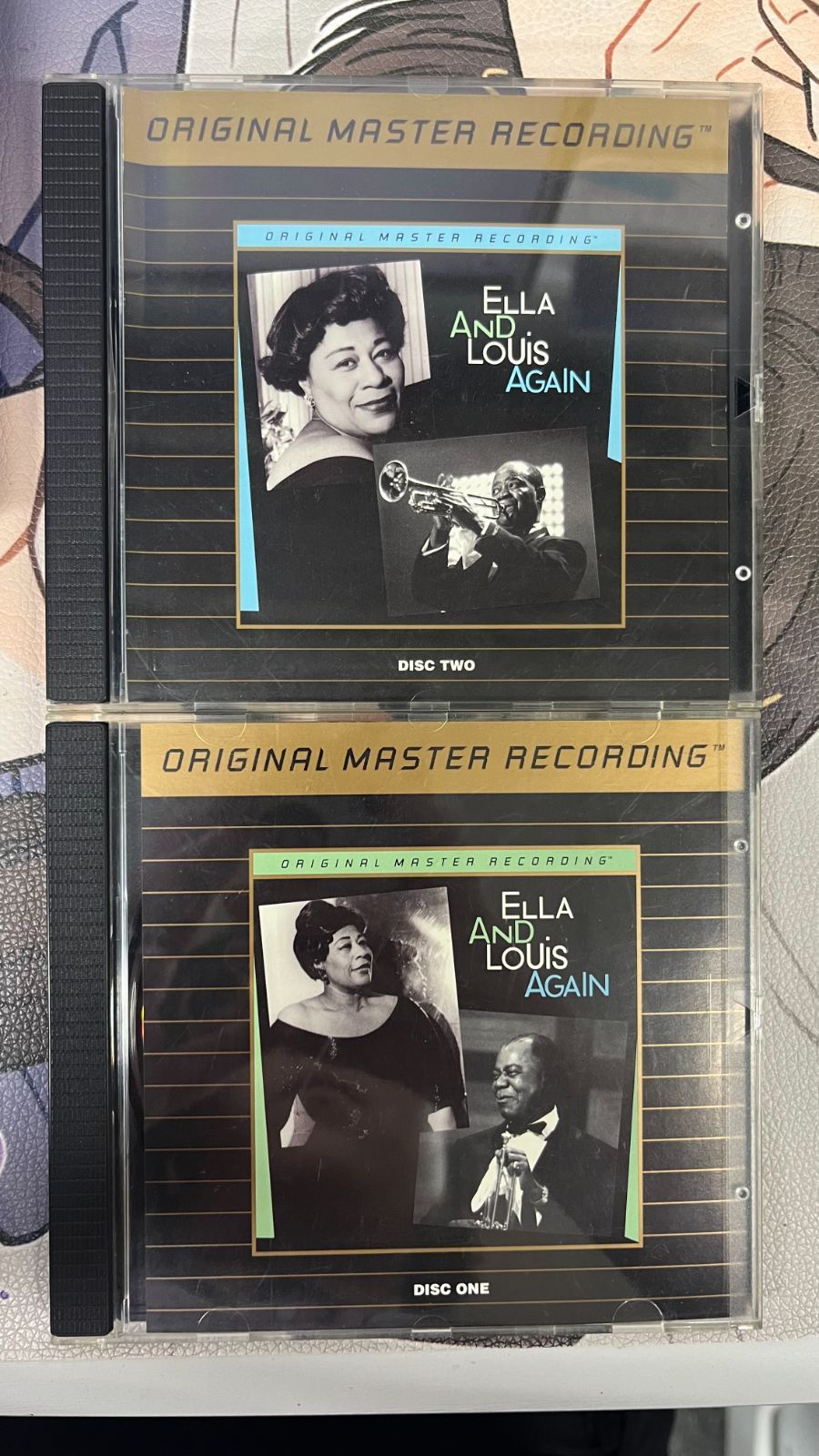 GOLD 2CD Ella Fitzgerald - Louis Armstrong Ella And Louis Again 輸入盤 UDCD 2-651 MFSL Mobile Fidelity Sound Lab