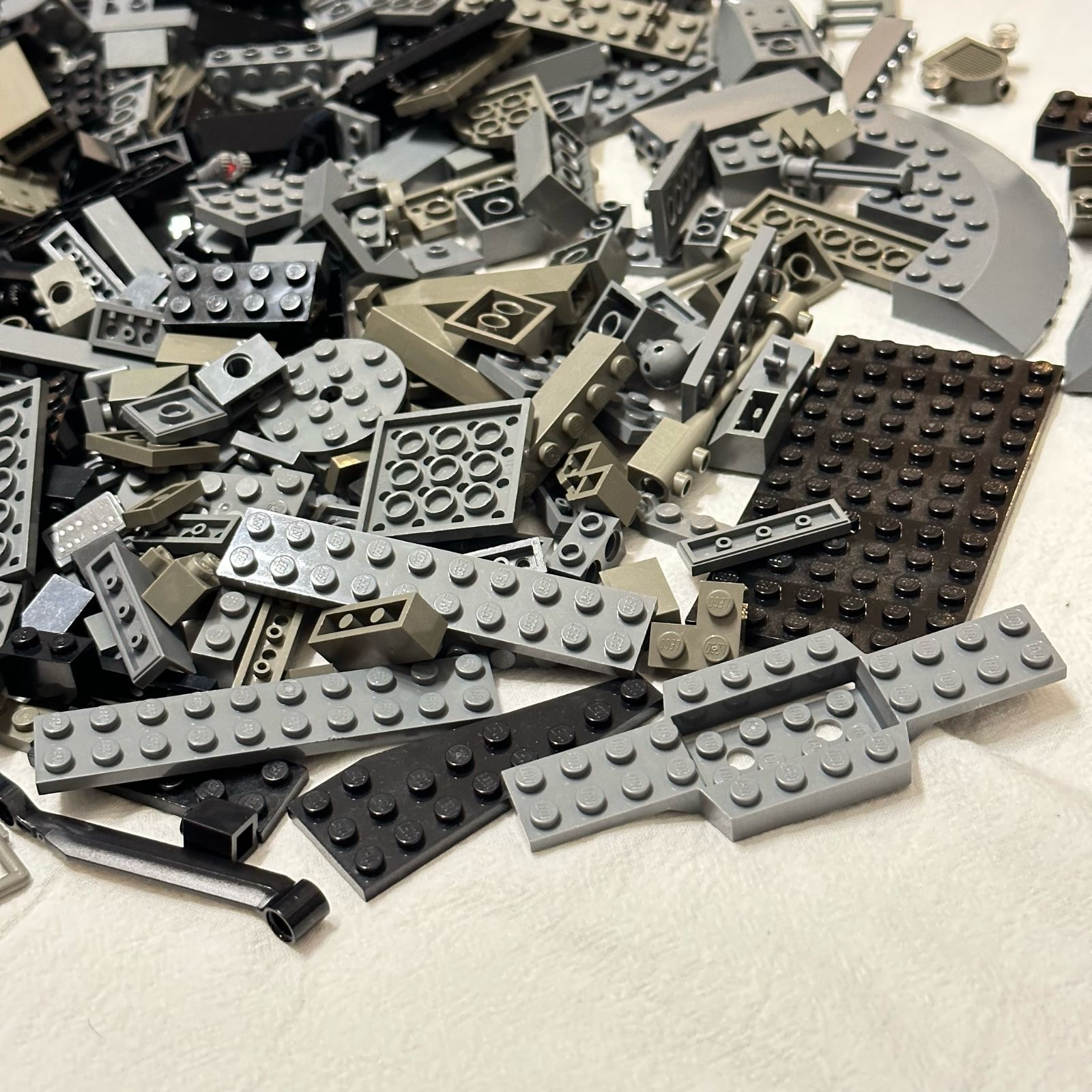 LEGO レゴ 黒 ブラック グレー系 中古 パーツ テクニック ブロック プレート 大量 ばら売り 部品取り LY-230618-05 - メルカリ