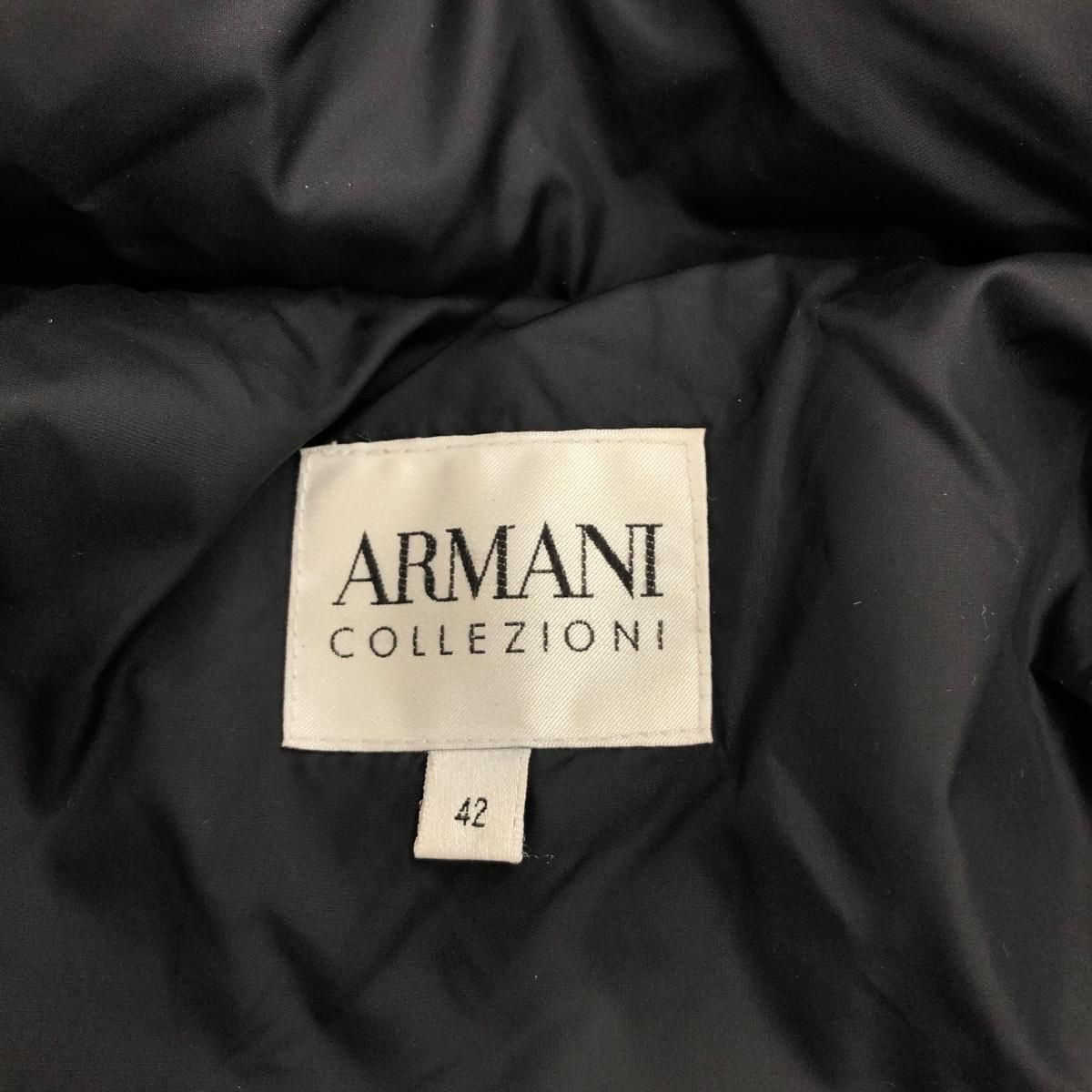 楽天市場】ARMANI COLLEZIONI アルマーニ コレッツォーニ ダウンコート サイズ:42 ブラック レディース アウター Aライン  【中古】 : リサイクル ティファナ