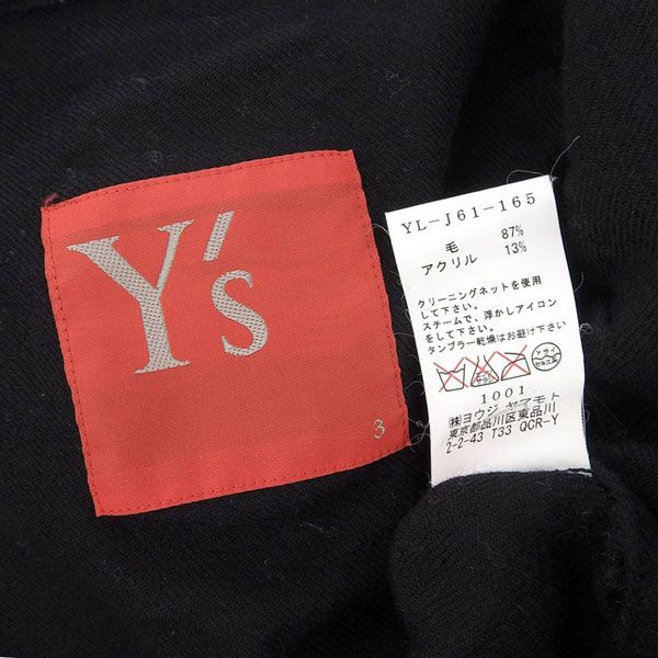 中古】 ワイズ Y's レッドレーベル ジャケット レディース