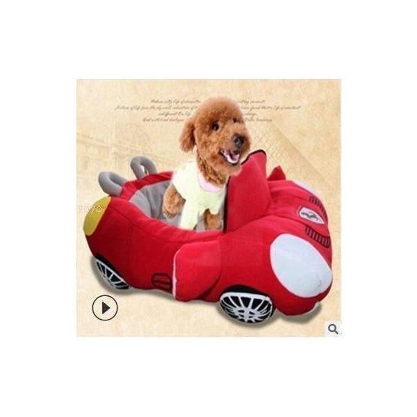 ペットベッド ペットハウス スポーツカー 車型犬用 クッション マット あったか ペット用品 ペットクッション 犬用ベッド 犬用品 ふわふわ